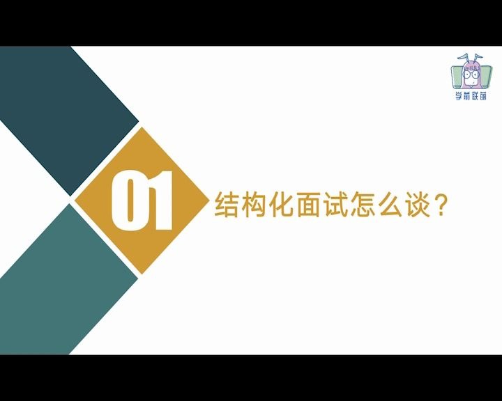 【学前联萌】幼教面试结构化面试怎么谈?哔哩哔哩bilibili