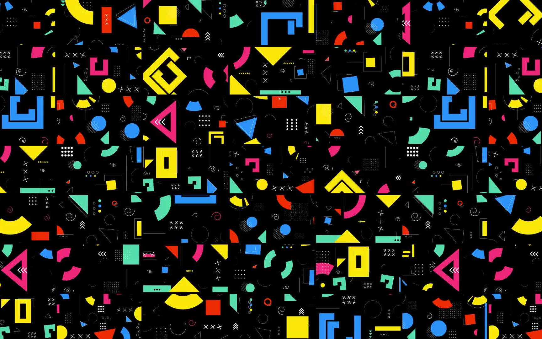 ae模板-几何图案抽象背景