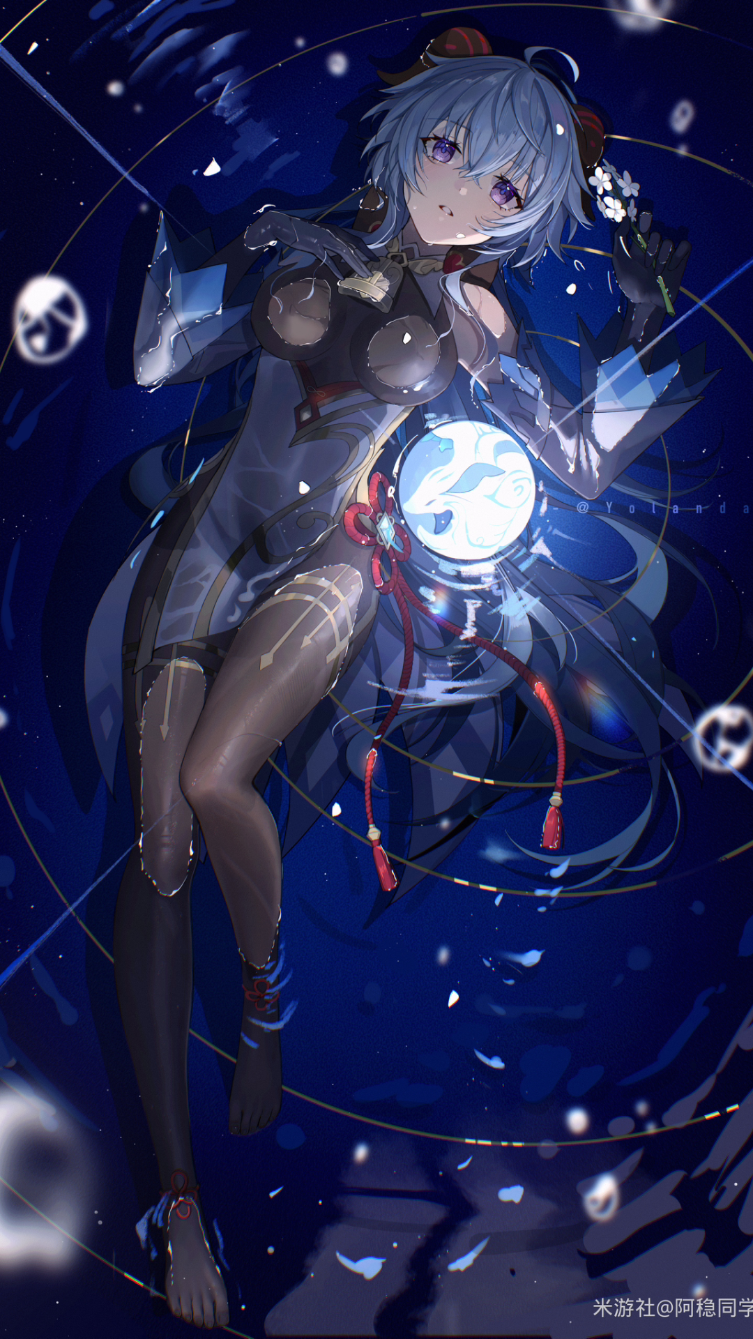 换个最新的甘雨手机壁纸