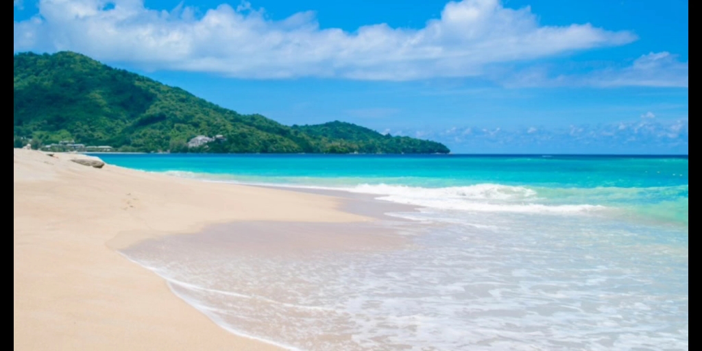 沙滩海水日光浴