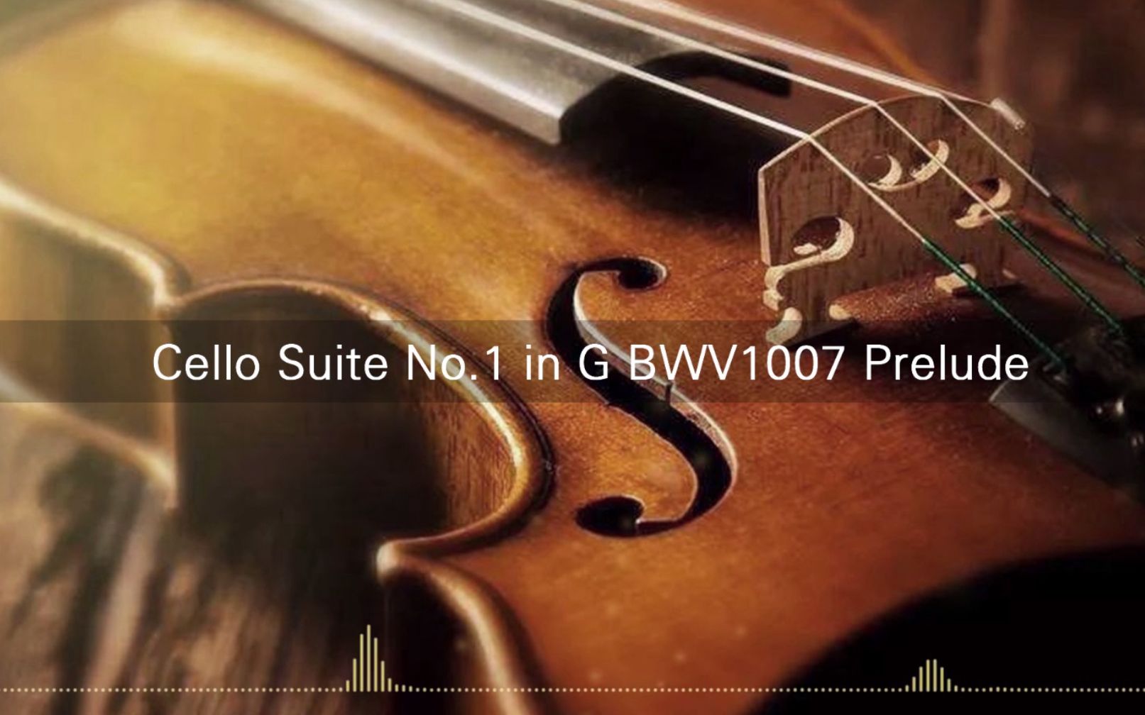 [图]【姜博文口琴】重置版 巴赫无伴奏大提琴组曲 前奏曲 Cello Suite No. 1 in G BWV1007 prelude