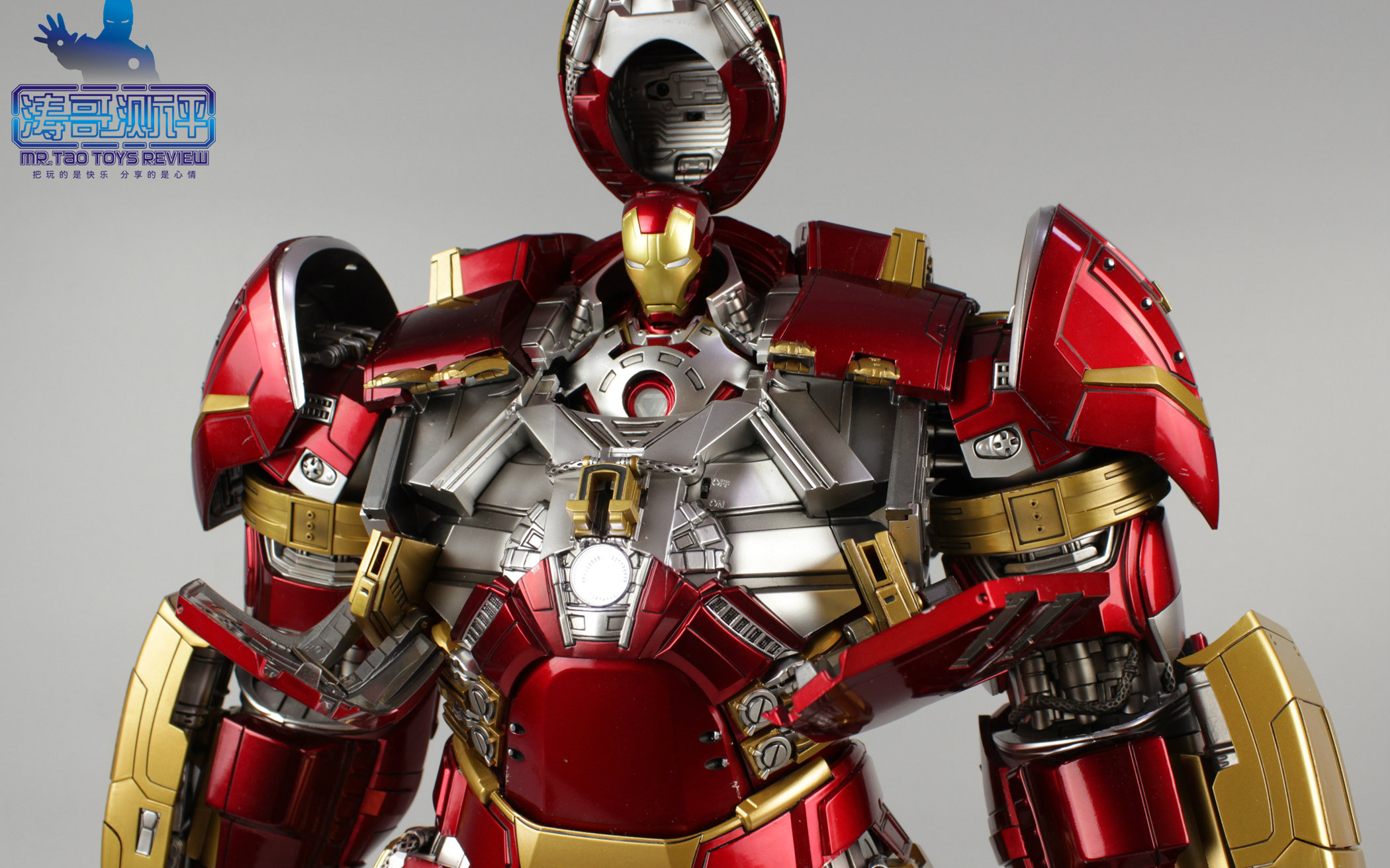 涛哥测评kingarts合金反浩克装甲19钢铁侠mk43复仇者联盟2