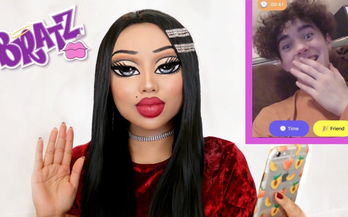 【dope2111】ins最火的人偶妆挑战!并整蛊陌生网友