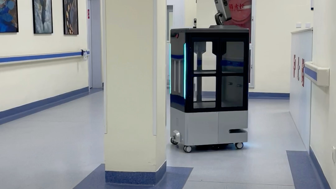 医院里面的送药机器人
