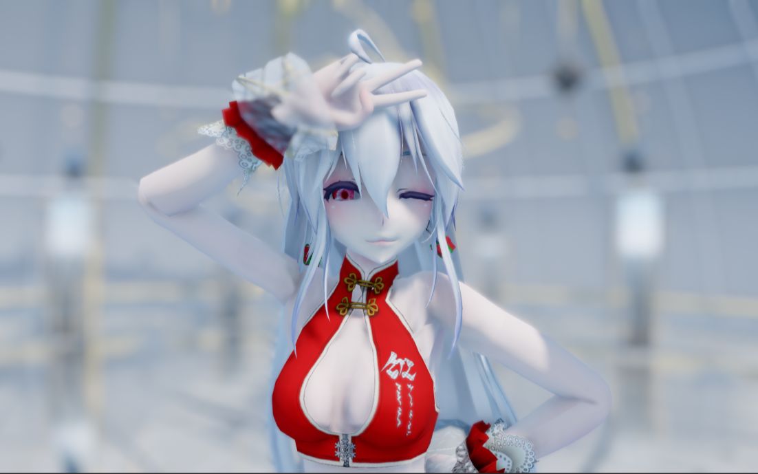 [图]【MMD】与你同行【圣诞弱音】