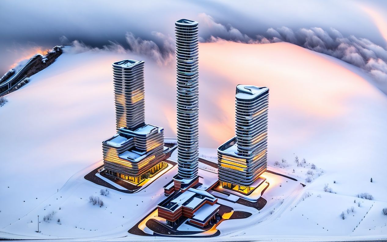 bim技术#利用arkoai对概念方案模型进行渲染10秒出效果图演示及arkoai