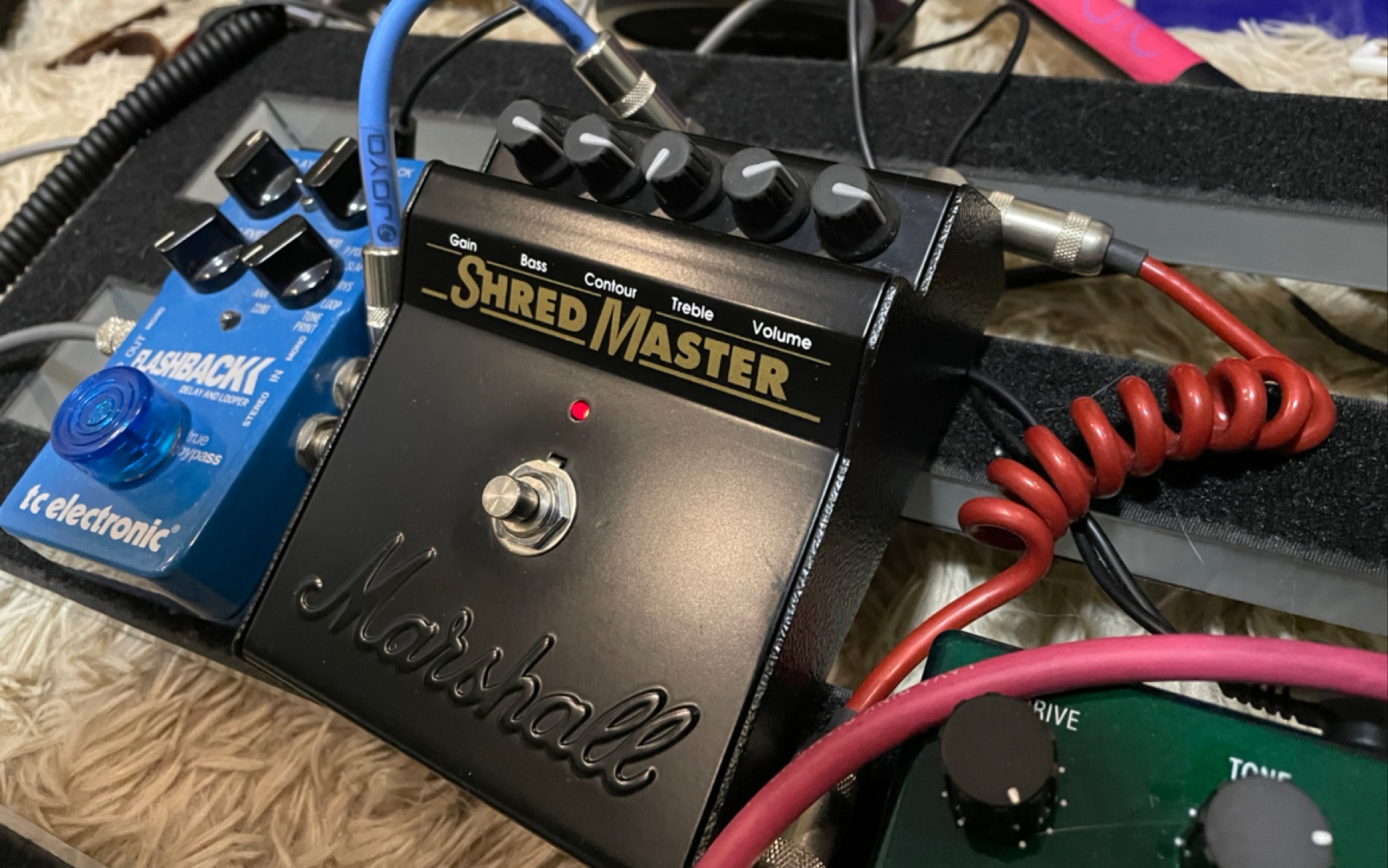 【吉他效果器】《marshall shred master 失真效果器》radiohead吉他