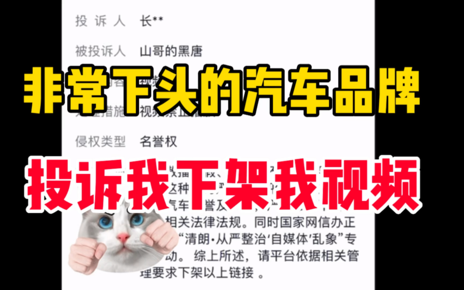 我被小格局的大企业投诉了!我很慌,我该怎么办?哔哩哔哩bilibili