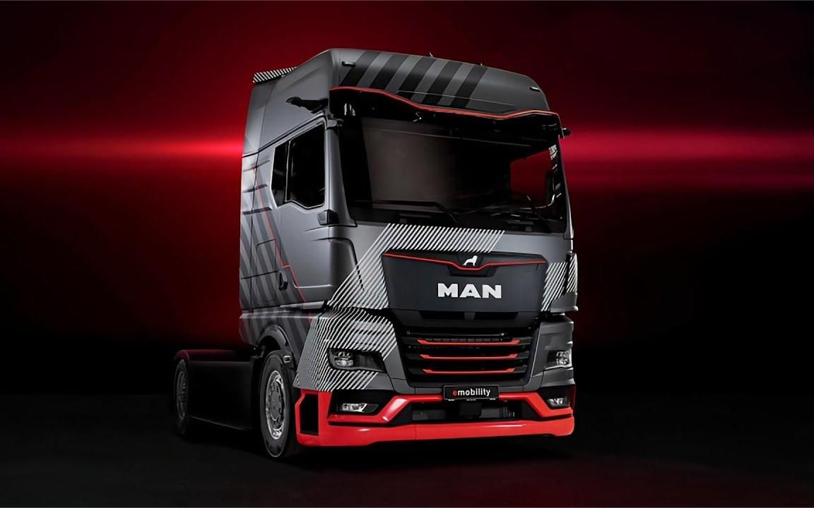 man纯电卡车概念设计