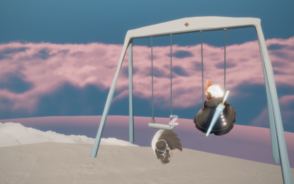 《光遇》秘密花园粉色云海_哔哩哔哩bilibili