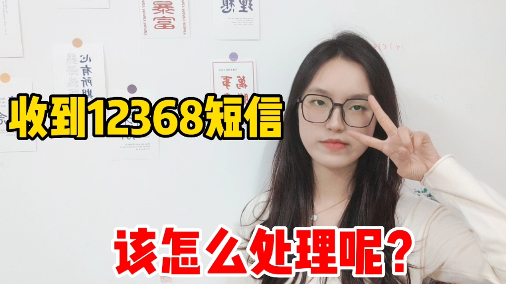 收到12368的短信,是被起诉了吗?该怎么办呢?哔哩哔哩bilibili