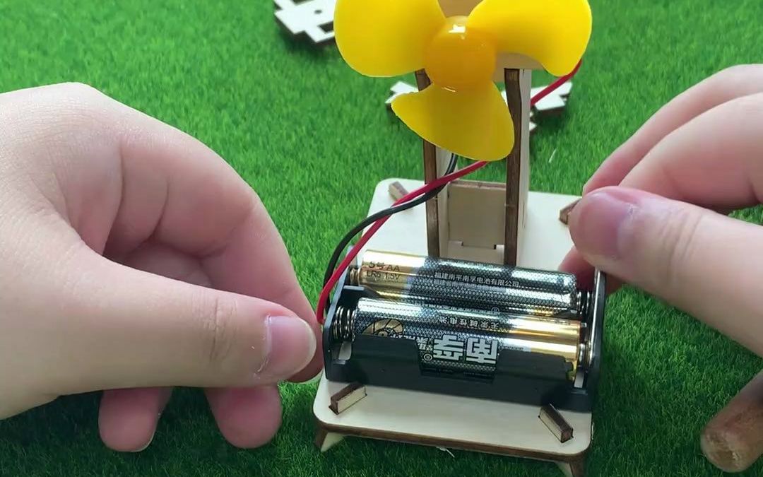 科技小手工-电磁风扇