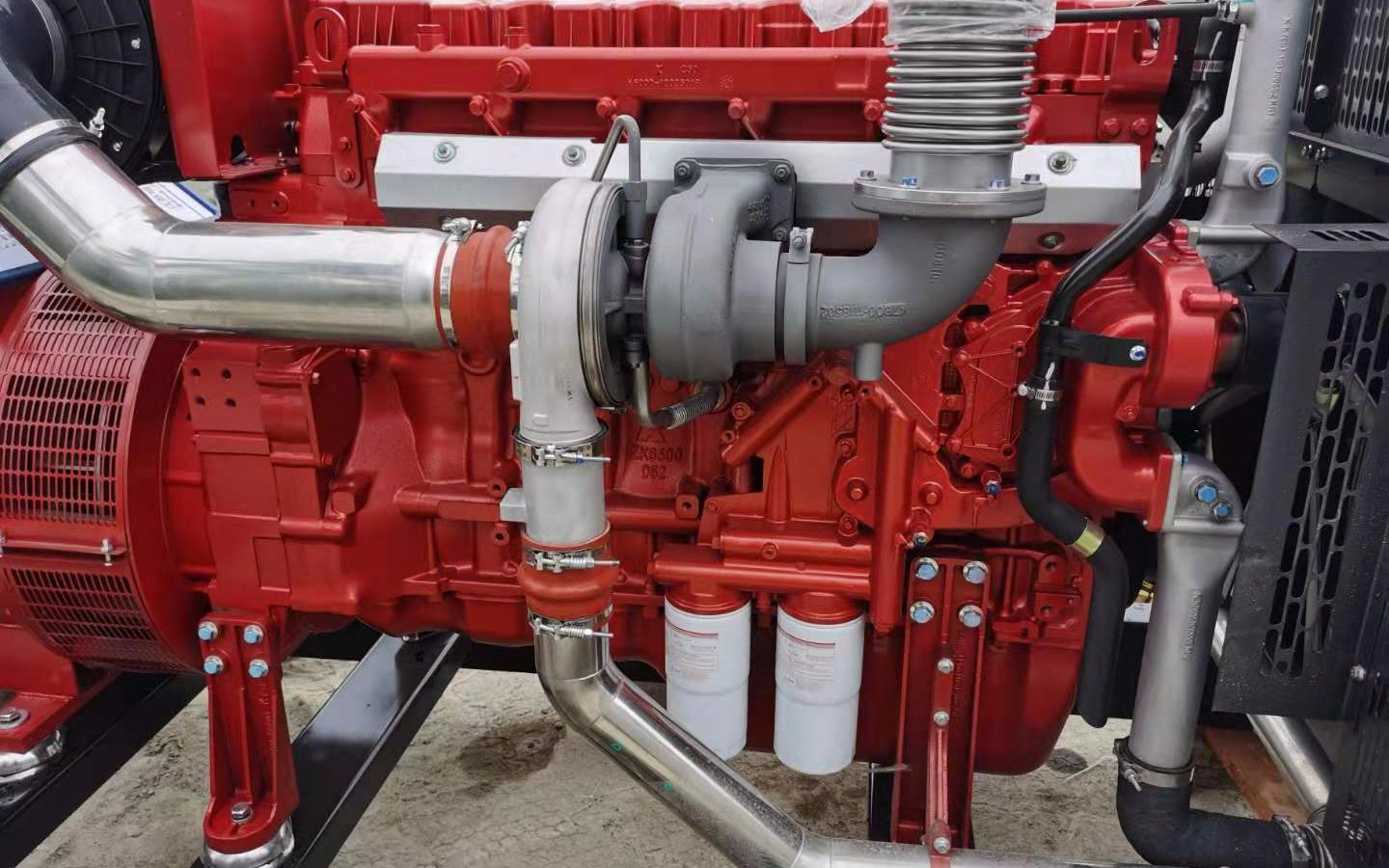 明邦怀化350kw玉柴发电机在石材厂顺利安装调试完成!