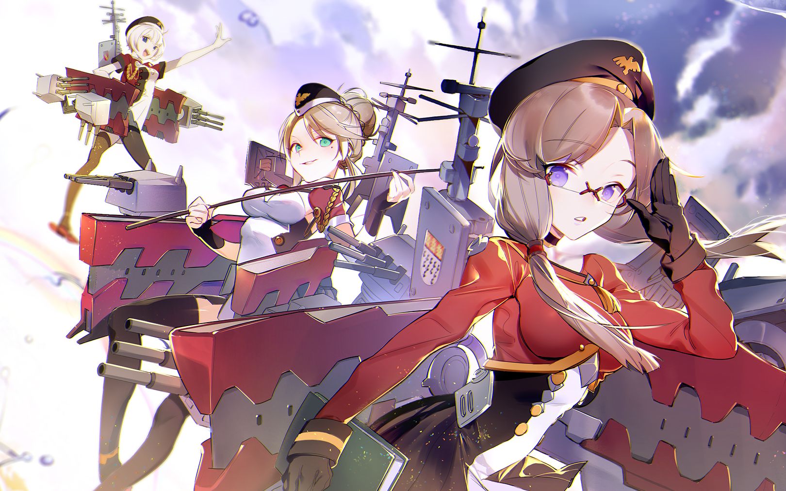【碧蓝航线】10-4没有神通(10-4全图无压力自律流程)_哔哩哔哩 (゜-゜