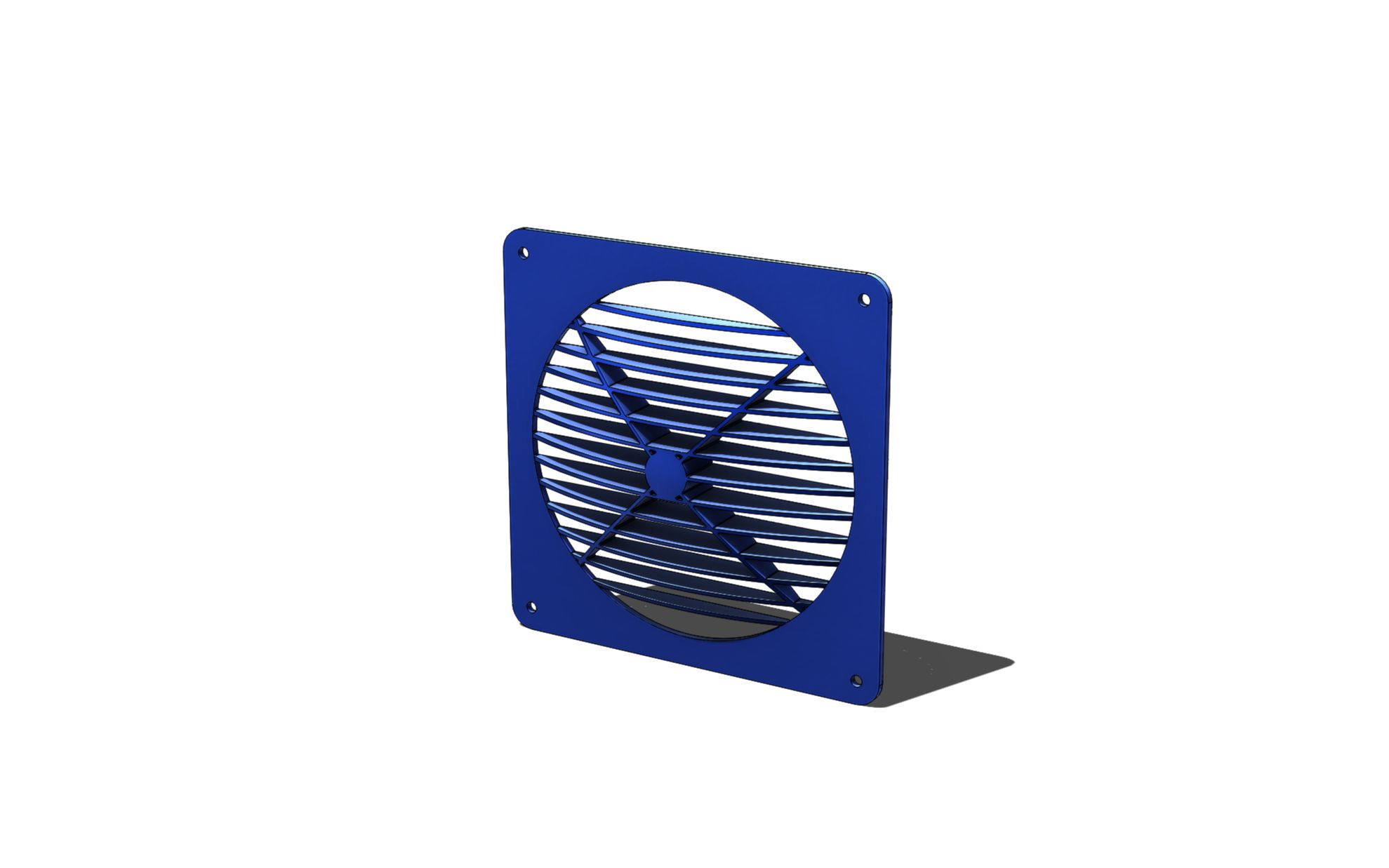 solidworks钣金通风口设计风扇格栅排气口