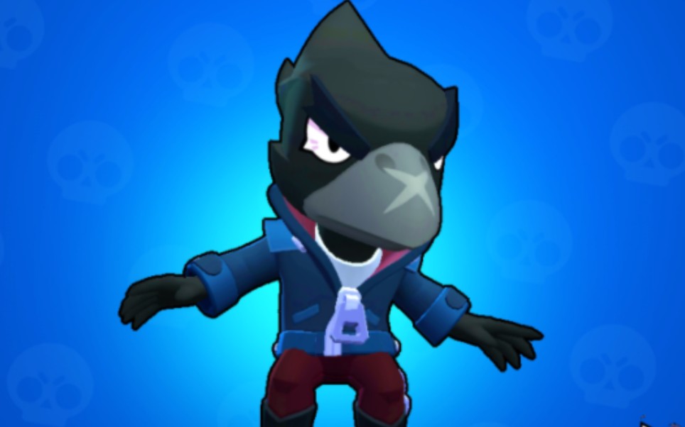 六十九岁贴脸黑鸦_哔哩哔哩bilibili_荒野乱斗