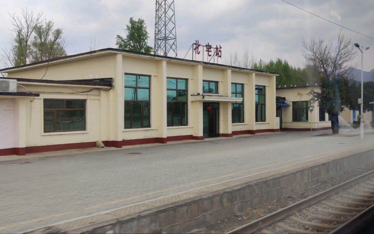 s503次北宅站通过 左侧视角 20230405