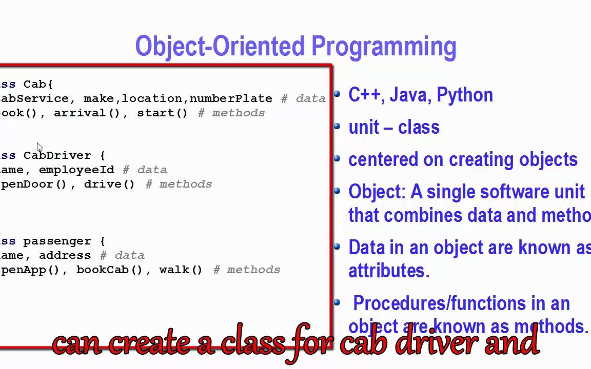 027. Python Tutorial for Beginners 23  Introduction to ObjectOriented Programm哔哩哔哩bilibili