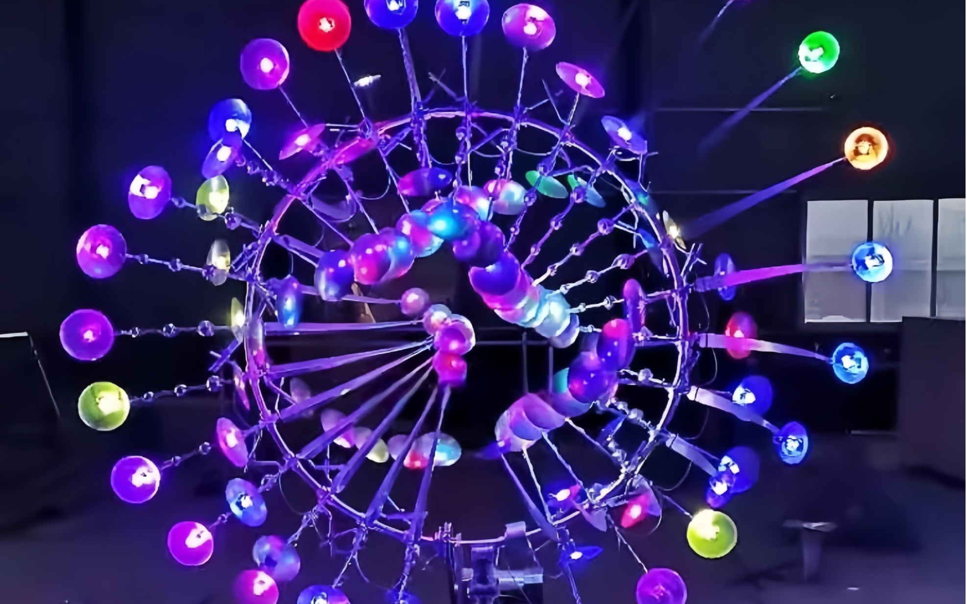 风动景观雕塑灯