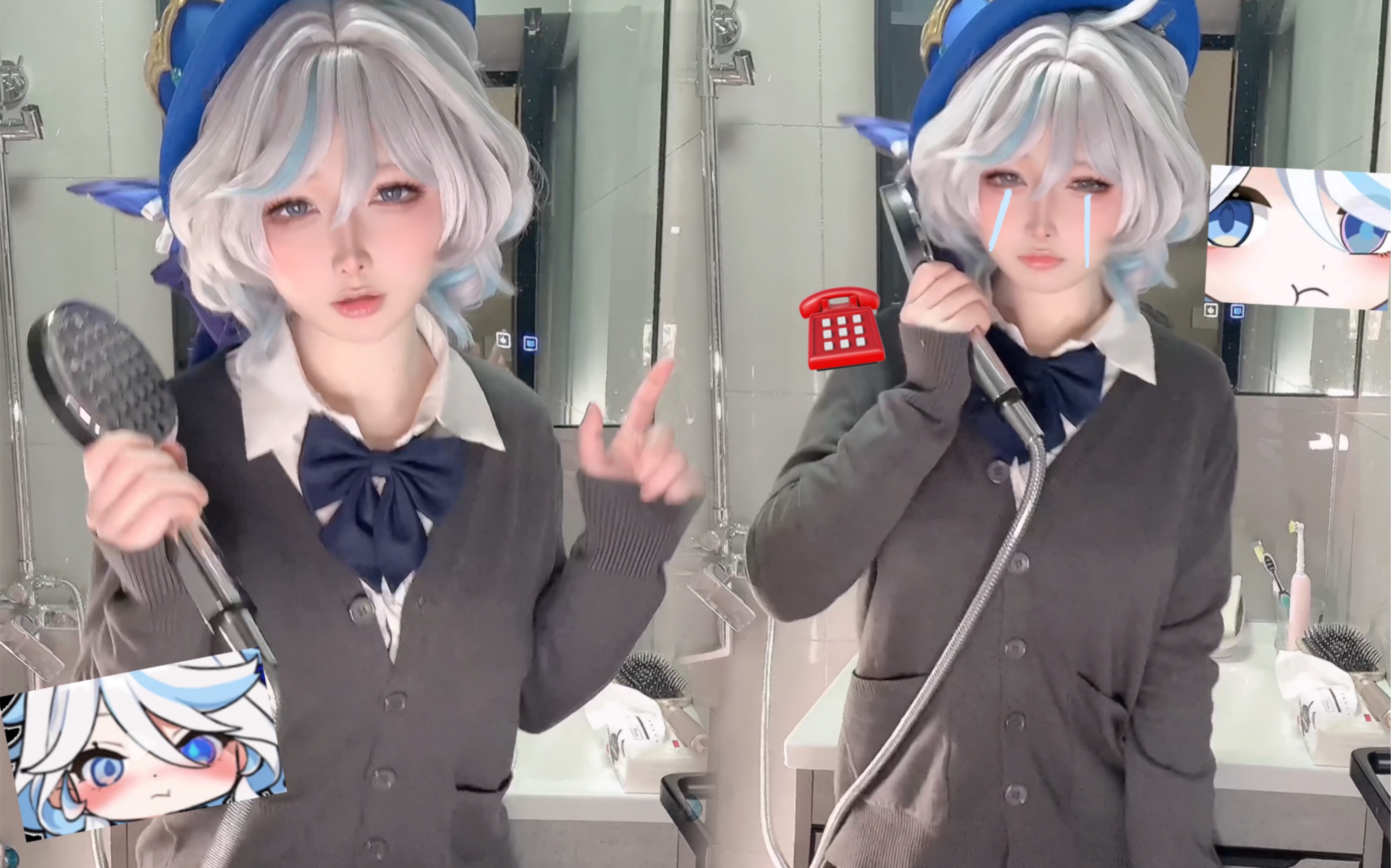 请问芙宁娜要打给谁-樱梨梨Eriri-樱梨梨Eriri-哔哩哔哩视频
