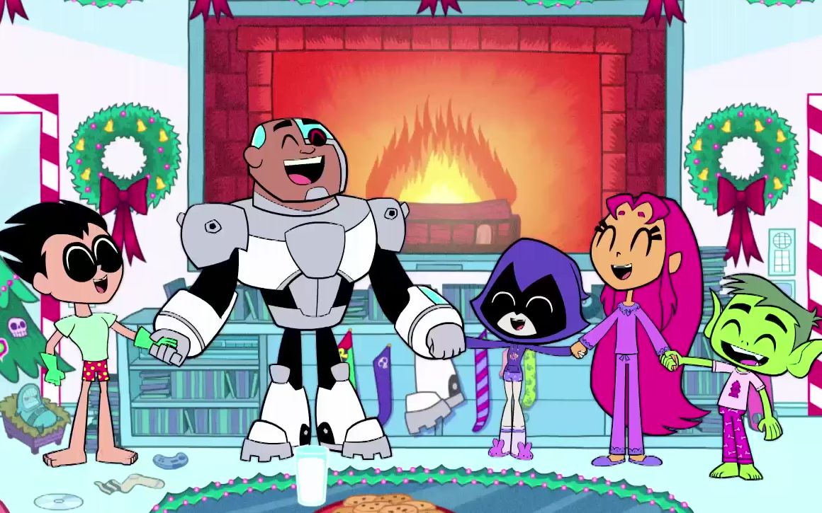 【少年泰坦出击】少年泰坦祝你圣诞快乐 官方圣诞剪辑