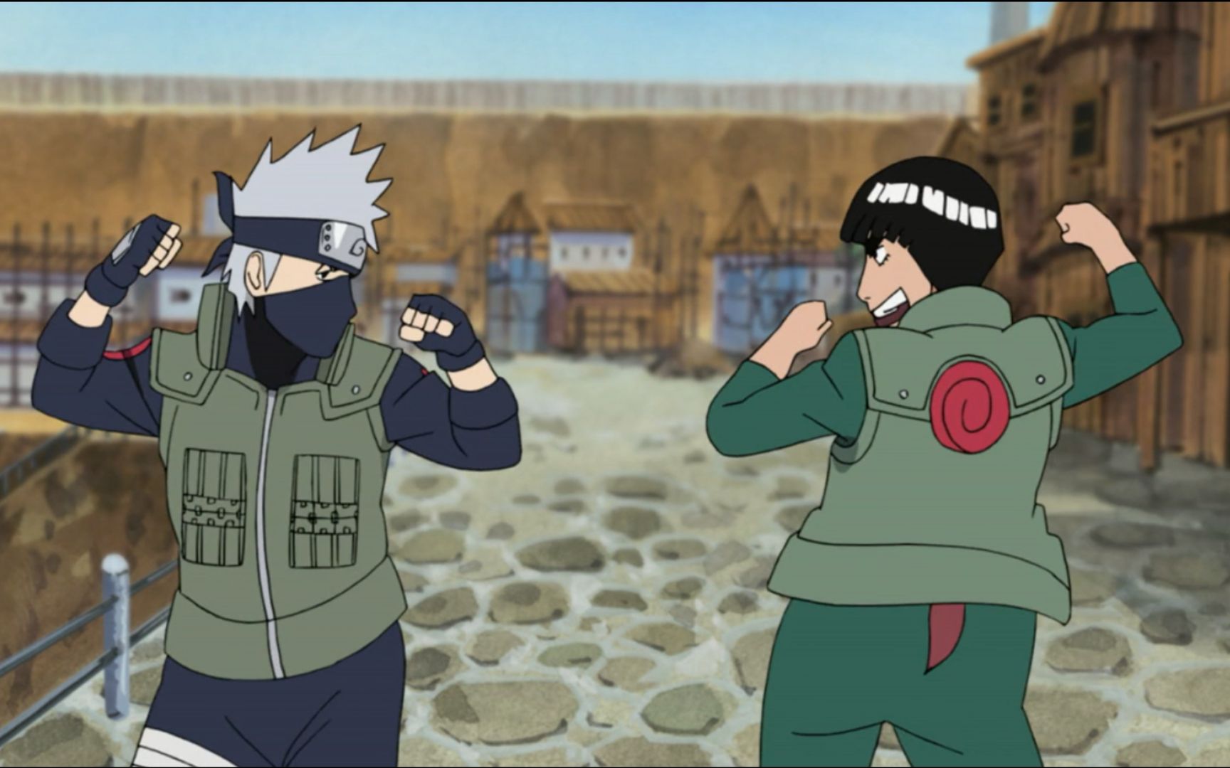 木叶上忍打架vs木叶下忍打架