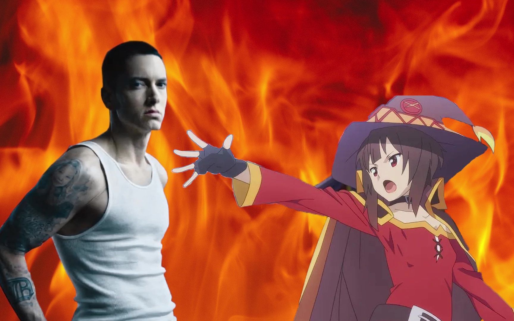 【red battle】惠惠对战埃米纳姆