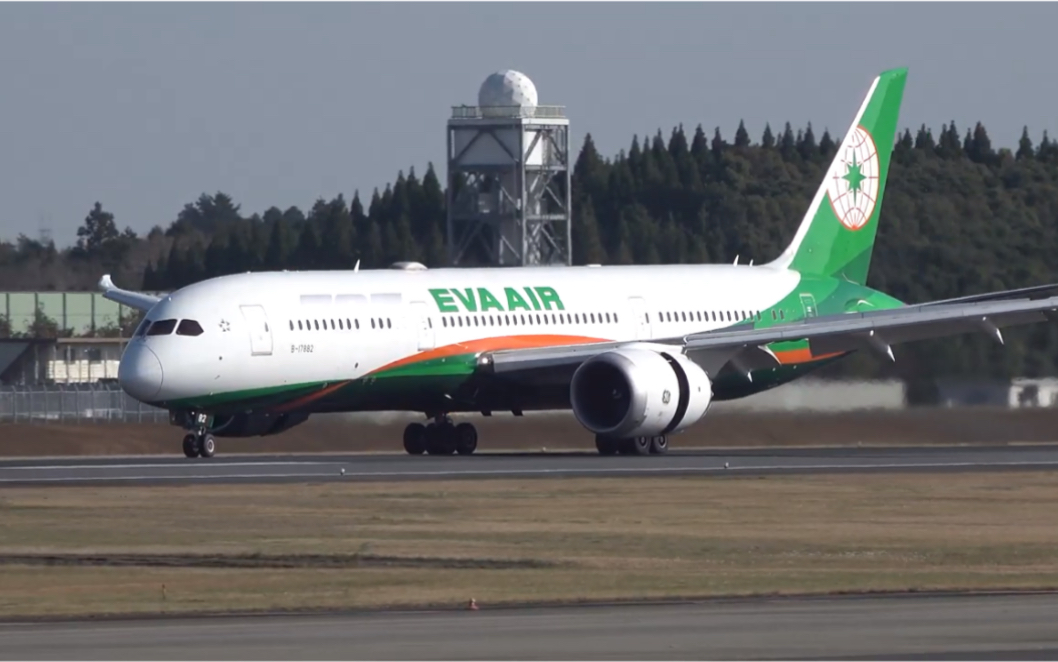 长荣航空波音787-9,长荣航空的绿色涂装总给我一种很复古的感觉