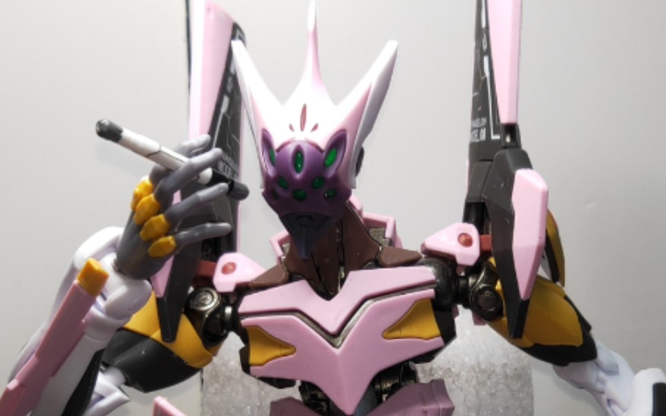 万代rgeva8号机拼装过程新世纪福音战士剧场版真希波座驾