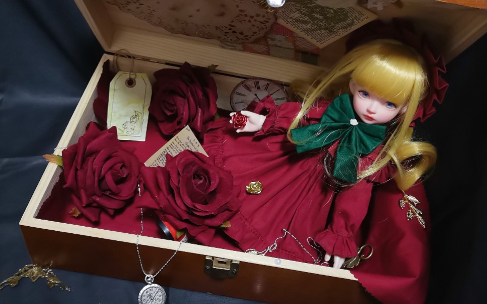 bjd私养《蔷薇少女》真红