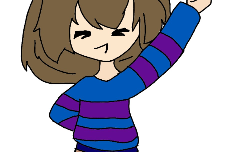 【竹溪小宁/画世界】拿着小树枝,仁慈走一路!frisk的专场_哔哩哔哩 (