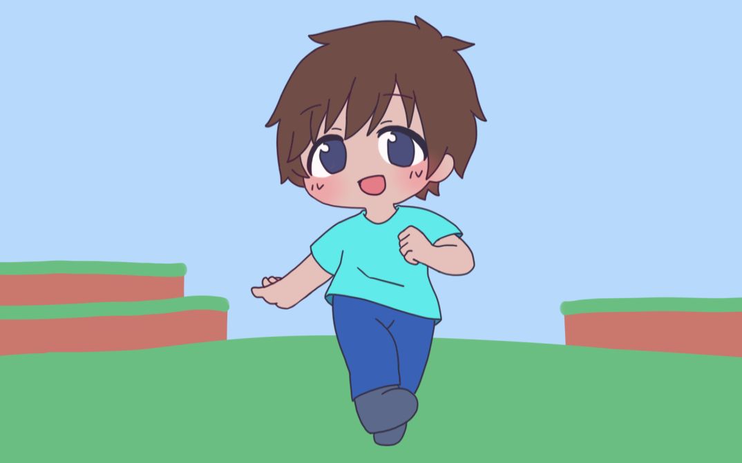 【本田未央-描改/手书】在我的世界里散步的史蒂夫