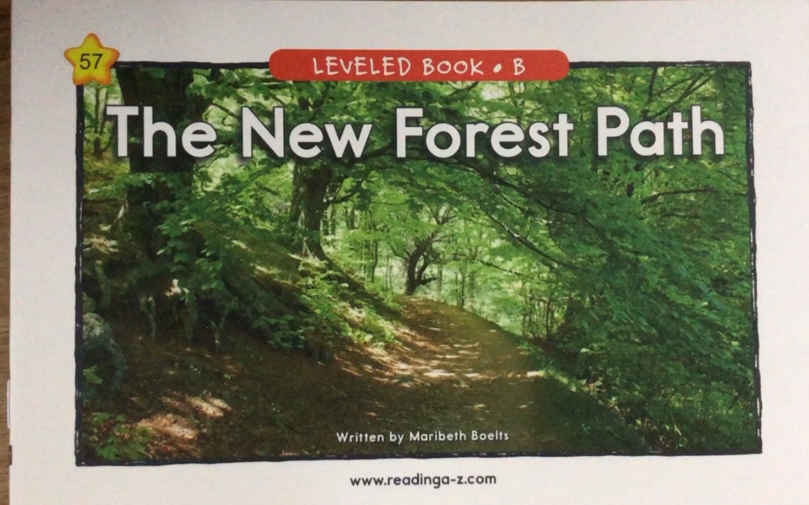 少儿英语启蒙 RAZ分级阅读B 57 The New Forest Path 这条新的森林小路哔哩哔哩bilibili