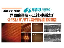 Download Video: 不光要对钙钛矿层进行钝化，而是要让界面的两侧都和谐【Nature Energy】