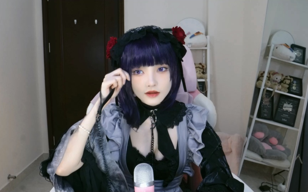 宵鱼鱼 黑江雫cos 2022-09-21 直播