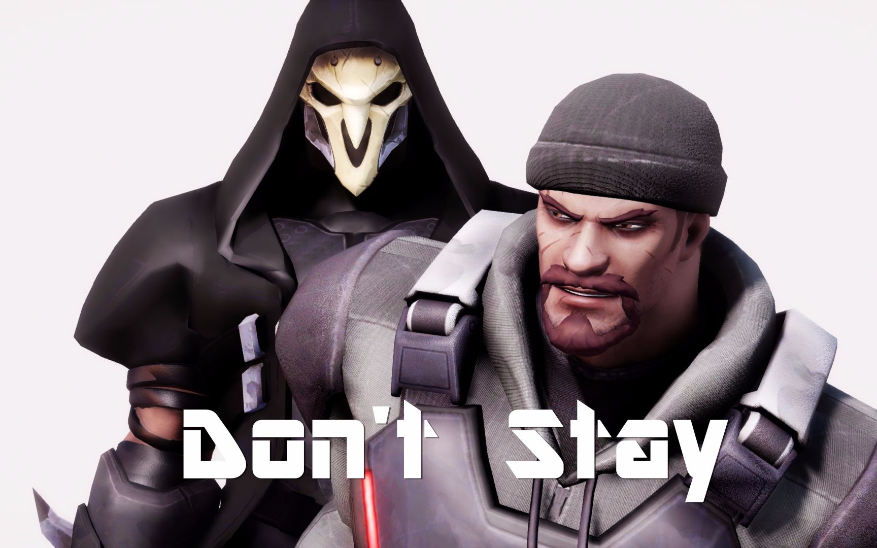 overwatch守望先锋mmd加布里尔莱耶斯与死神的dontstay