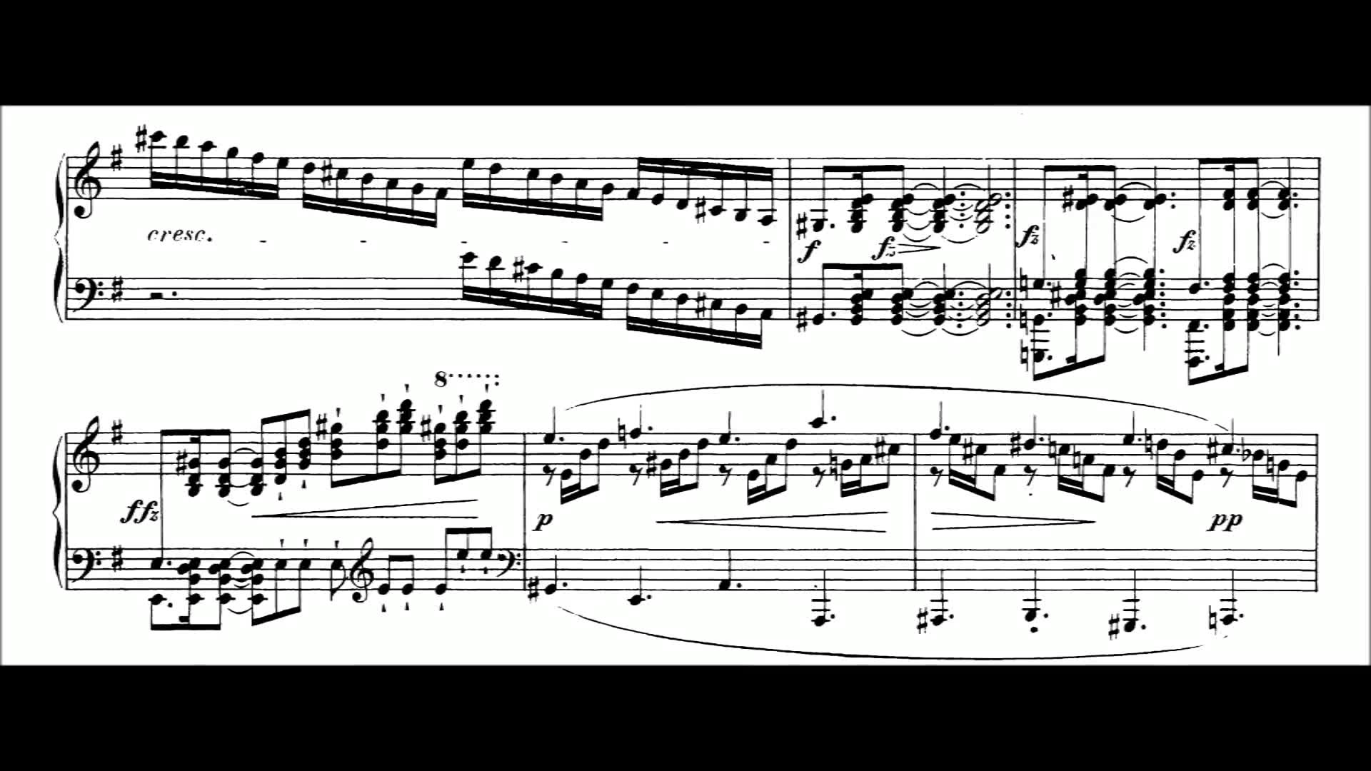 [图]舒伯特 G大调 第十八钢琴奏鸣曲 Schubert Piano Sonata No.18 in G Major, D.894 (Volodos)