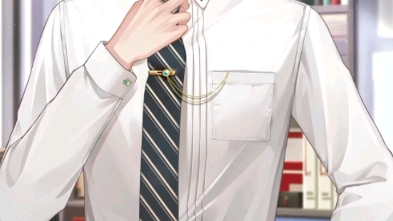 未定事件簿里左然互动扯衣领时被吓到的表情太可了