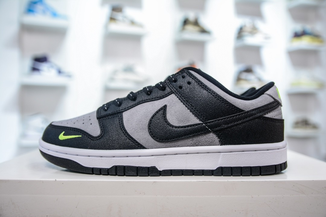 nike sb dunk lowblack grey green strike 黑灰迷你小鉤