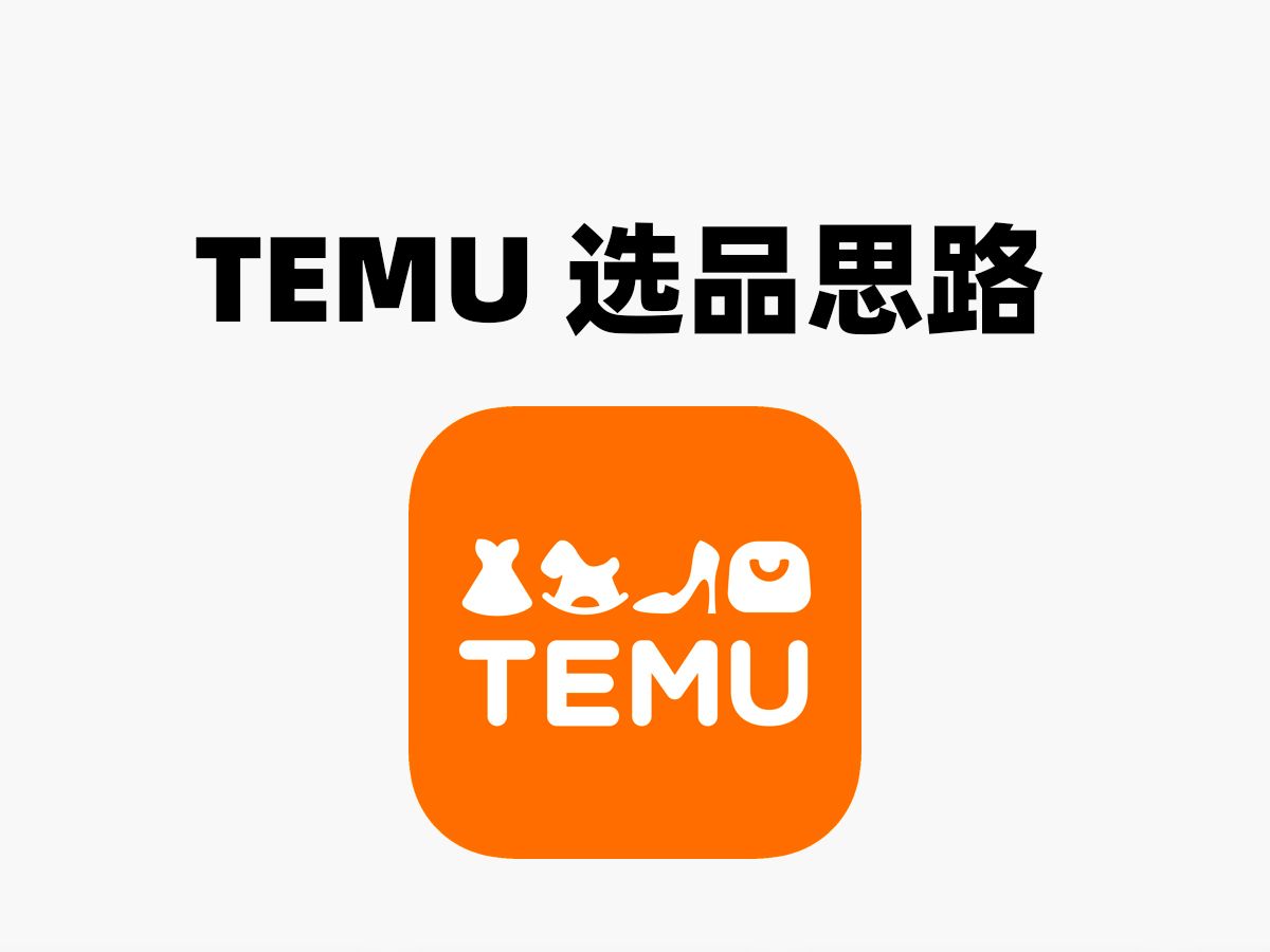 08跨境电商TEMU选品思路哔哩哔哩bilibili