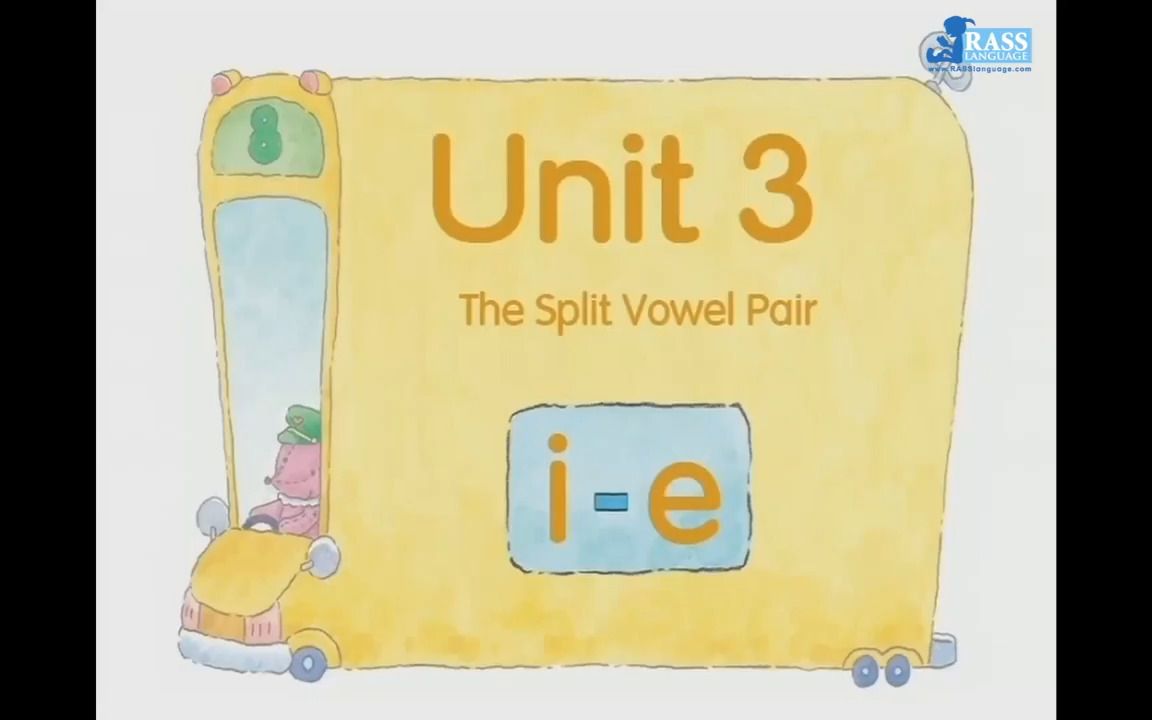 少儿英语 | 自然拼读 动画系列 | 6A Unit 3  Split Vowel Pair ie  ite ike ine 哔哩哔哩bilibili