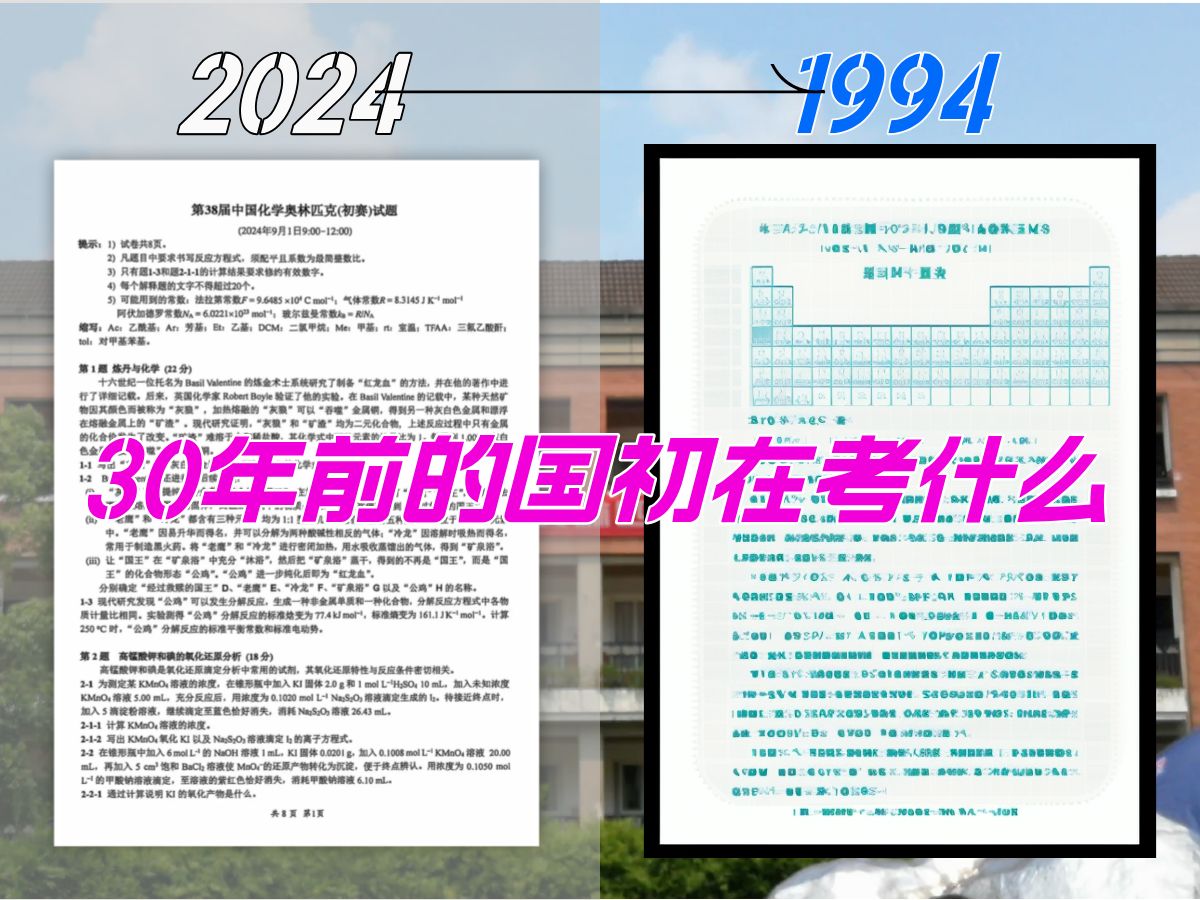 30年前的第8届国初比赛什么水平?哔哩哔哩bilibili