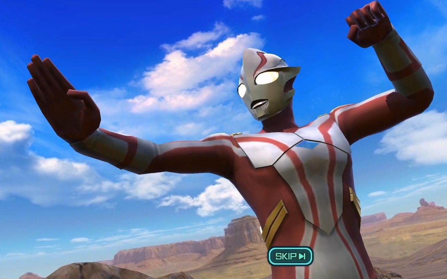 奥特曼怪兽决斗驯兽师梦比优斯奥特曼必杀演示