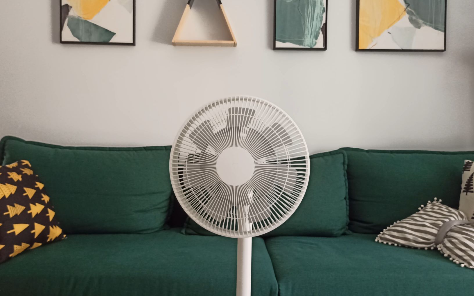 米家直流变频落地扇2 小米新款电风扇开箱 测试 静音风扇