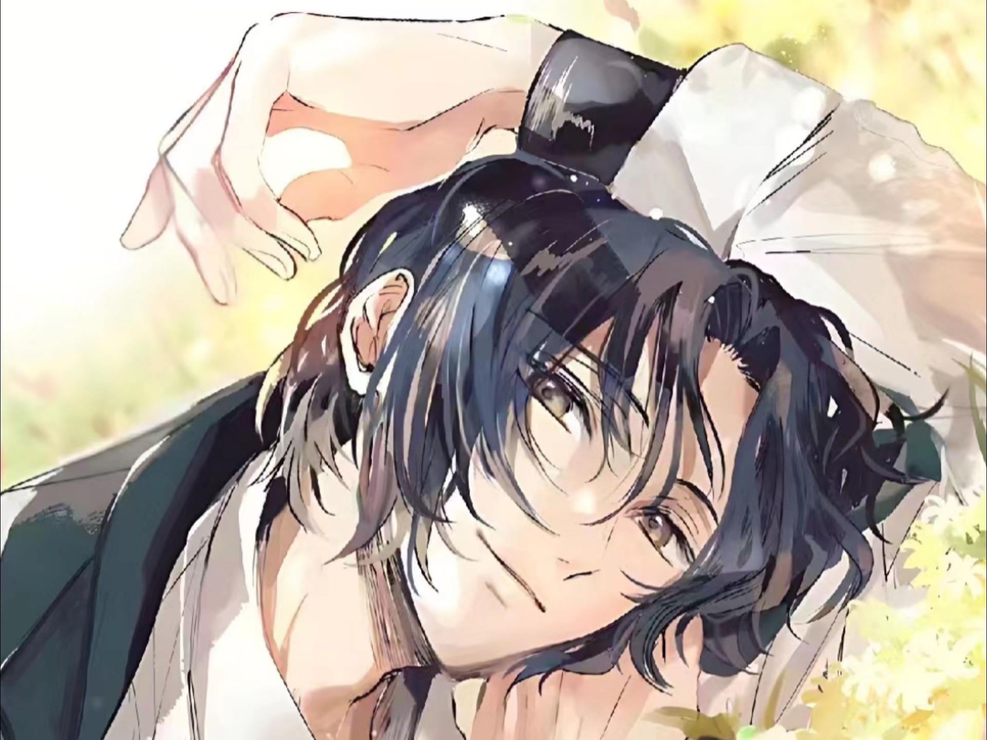 "他的内心被大丽花温暖着!""不经冬寒,不知春暖"幸村精市