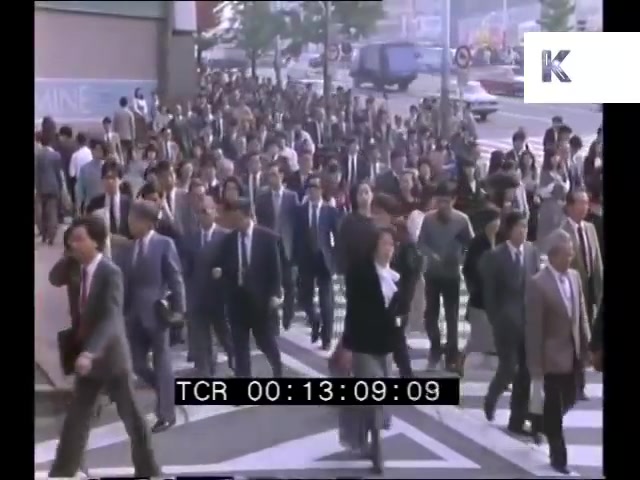 日本东京1980年代的城市风景哔哩哔哩bilibili