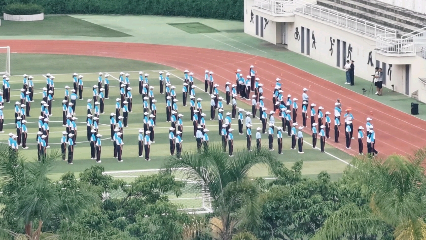 玉溪五中课间操比赛