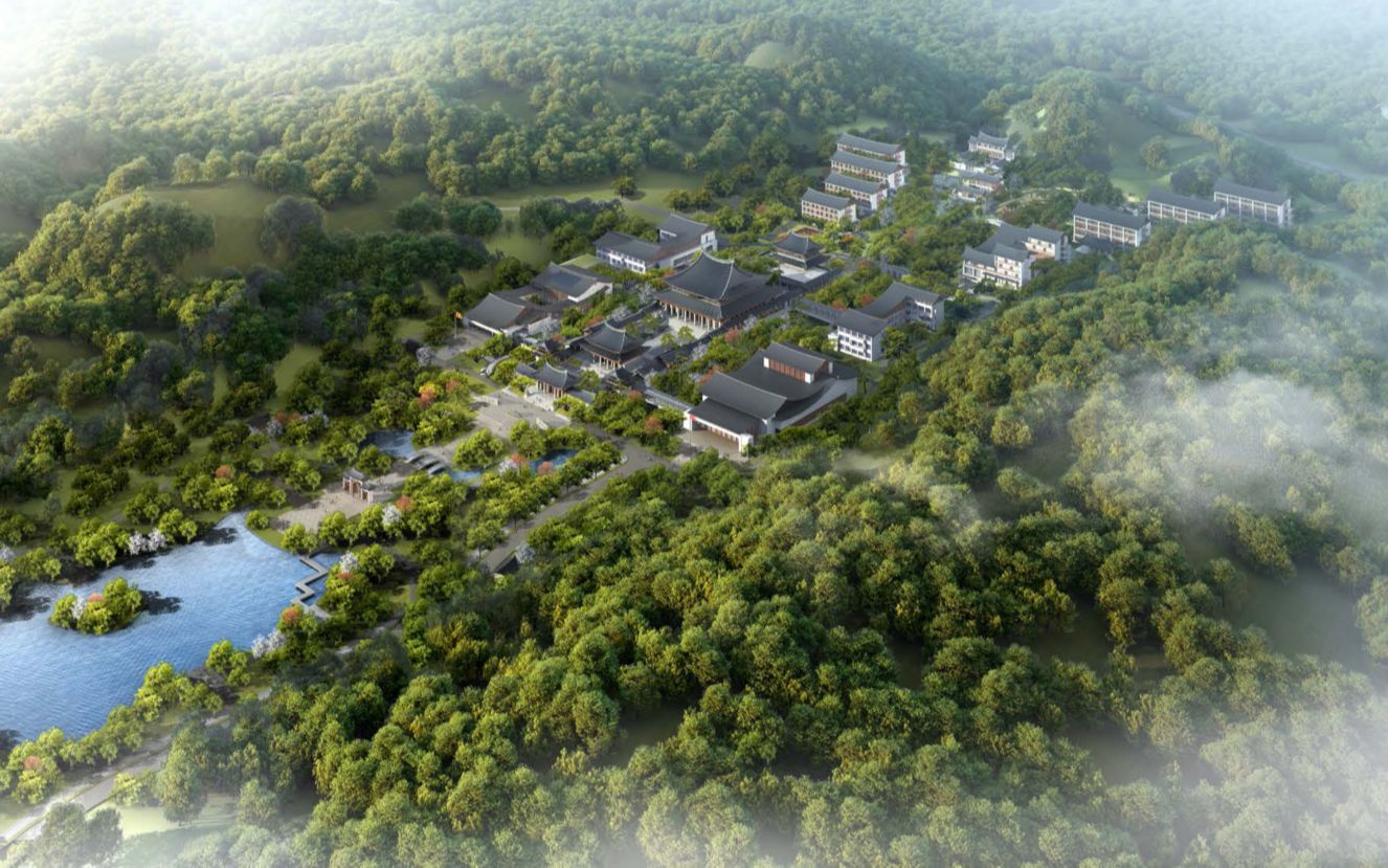 闽南佛学院异地迁建(下院建设)项目主体工程bim技术应用