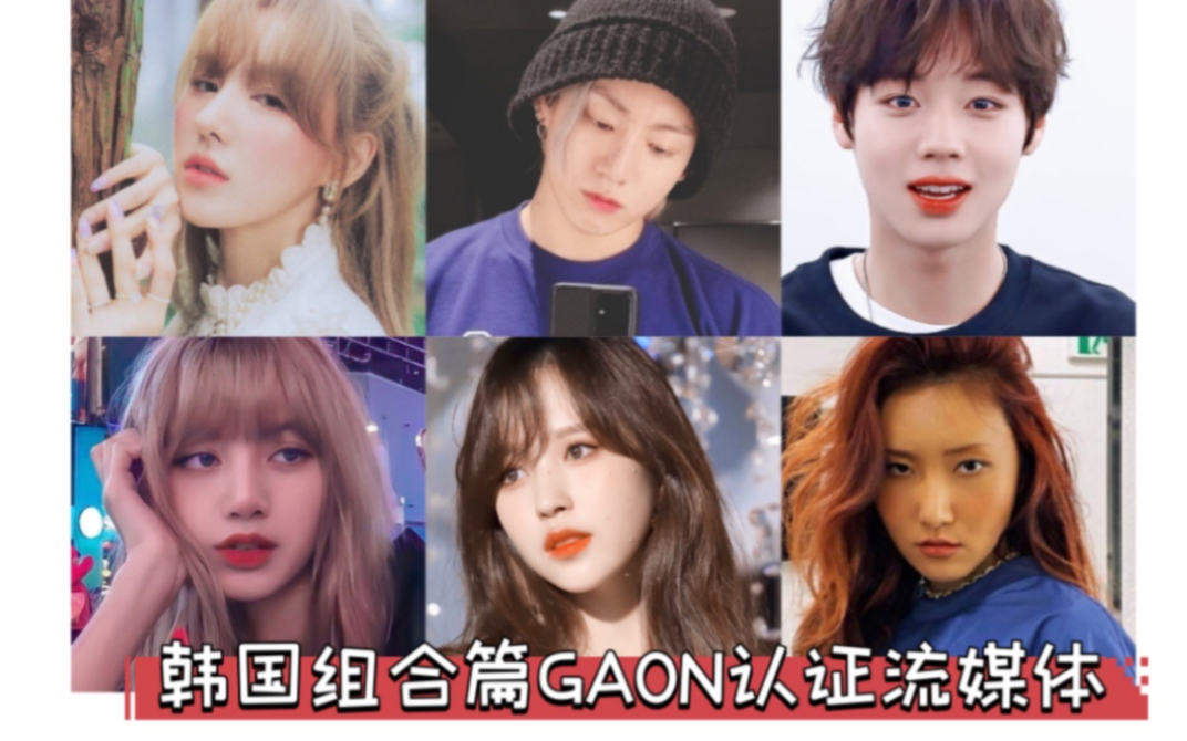 【KPOP】GAON音源哪家强!盘点韩国组合GAON官方流媒体认证 (截至2021.4.13)哔哩哔哩bilibili