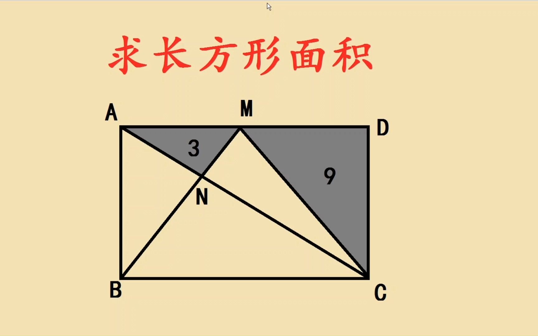 五年级求面积,难住不少学生,学会方法其实很简单哔哩哔哩bilibili